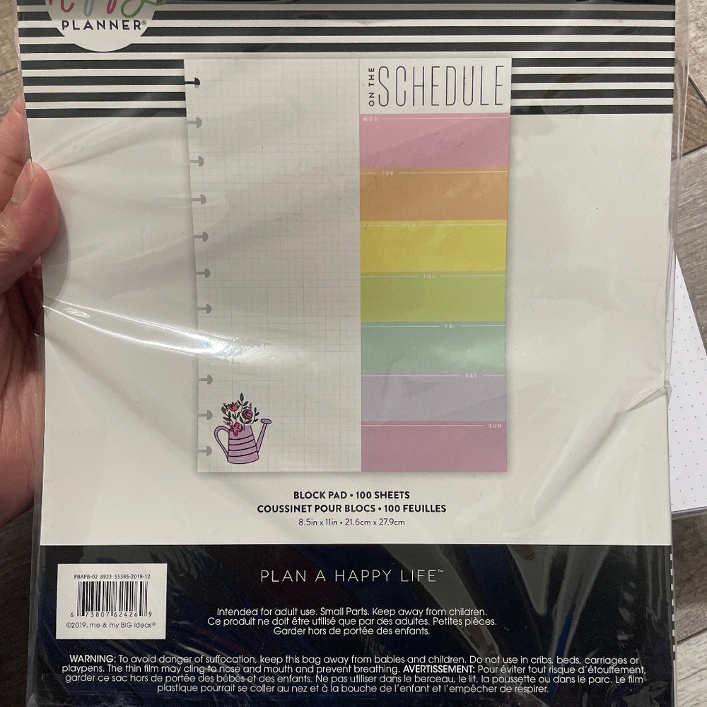 Happy planner filler paper